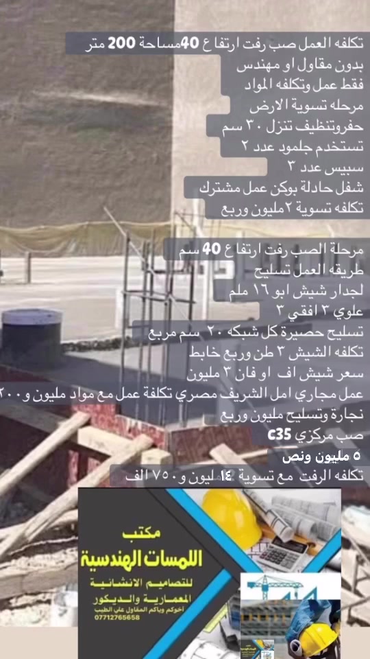 مكتب للمسات الهندسية
مقاول علي الطيب 

اي استفسار ***********
