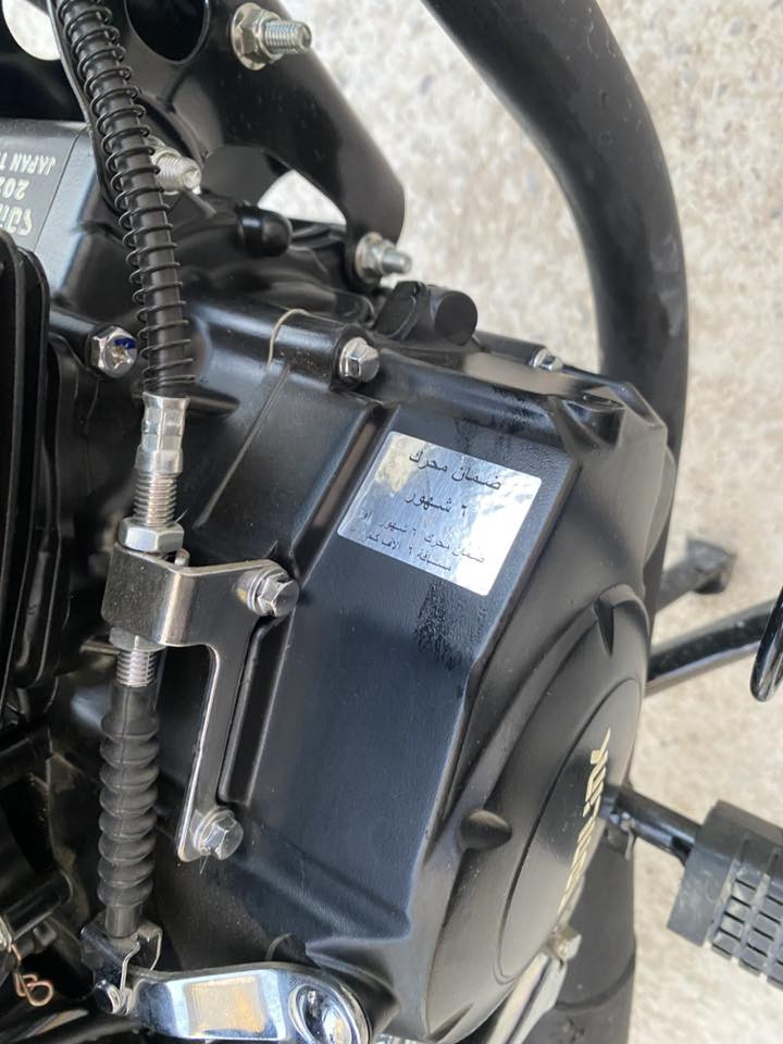 دراجة سونليك سيفان 200cc لون اسود ومكينة سودة،زيرو ماشية اقل من 10km…صارلها 3ايام طالعة من المعرض بعدها داخل الضمان كاملة على آخر حبة مكفولة من كلشي…رقمي بي واتساب ***********.
