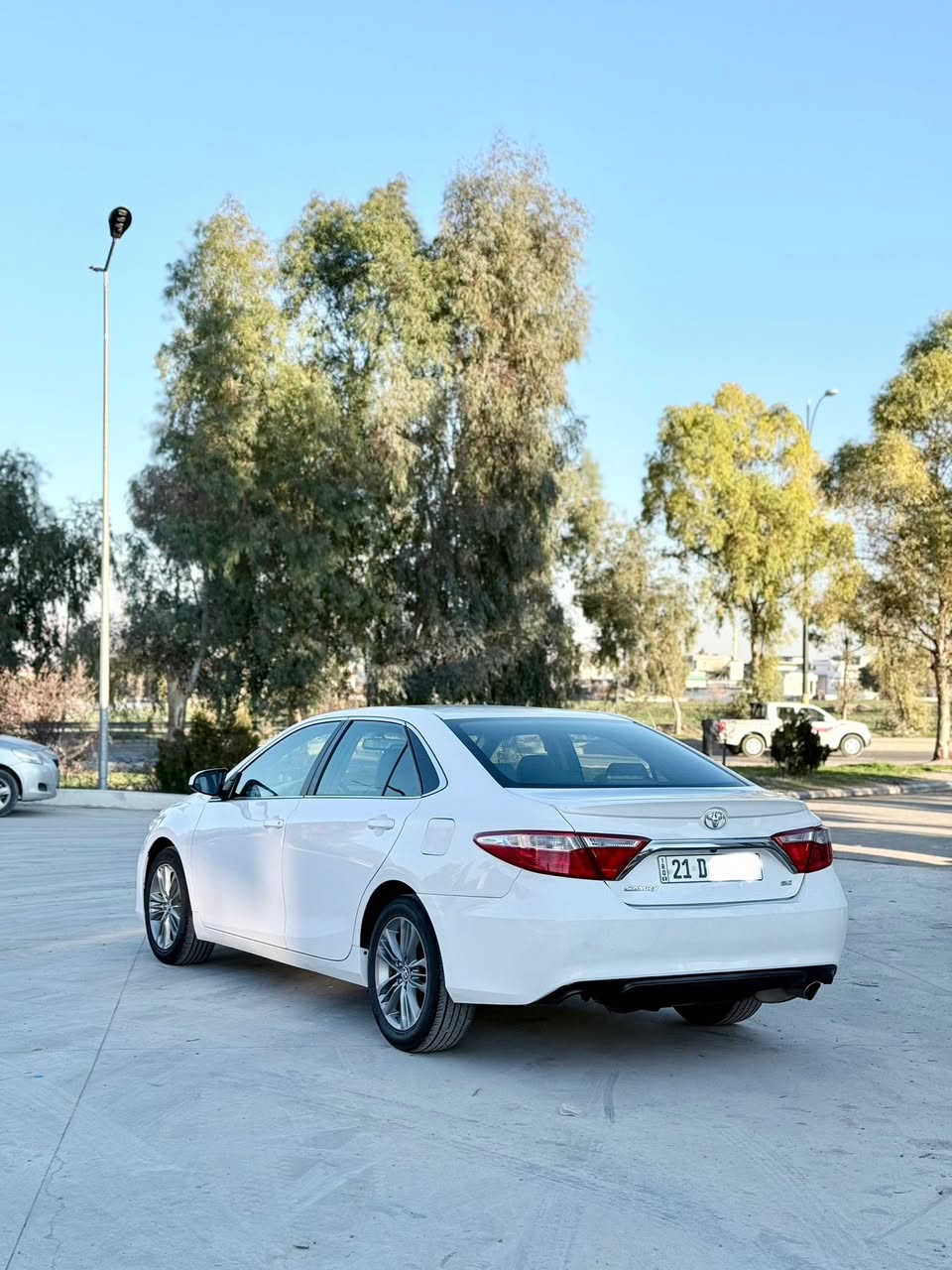 تۆیۆتا کامری 2016 مواسەفات SE
ڕەنگ سپی بەفری گێڕ ئۆتۆماتیک و گێڕ عادی و تحدید سرعە و تراکشن کۆنتڕۆڵ و Auto Hold و وایەرلێس چارج و USB و کوشن کارەبا و هەر چوار تایە حەساس و سیستەم ECO سەیارەکە زۆر جوان و پاک ماوەتەوە
161miles تەنها ڕۆشتووە
پێنج پارچەی بۆیاخە بێ ناو گرتن
سەنەوی و ژینگە و ڕێگە و بانی نوێیە تا 2027
گێڕ و مەکینە بە شەرت برغوی با نەدراوە
تحویل و غرامەش بە شەرت
نرخ/ 140 وەرەقە و مەجال
ژ.م/***********
***********
0750 956 4987
0770 429 3032
