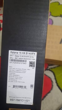 MSI كاتانا 15 • قوي • استخدام قليل