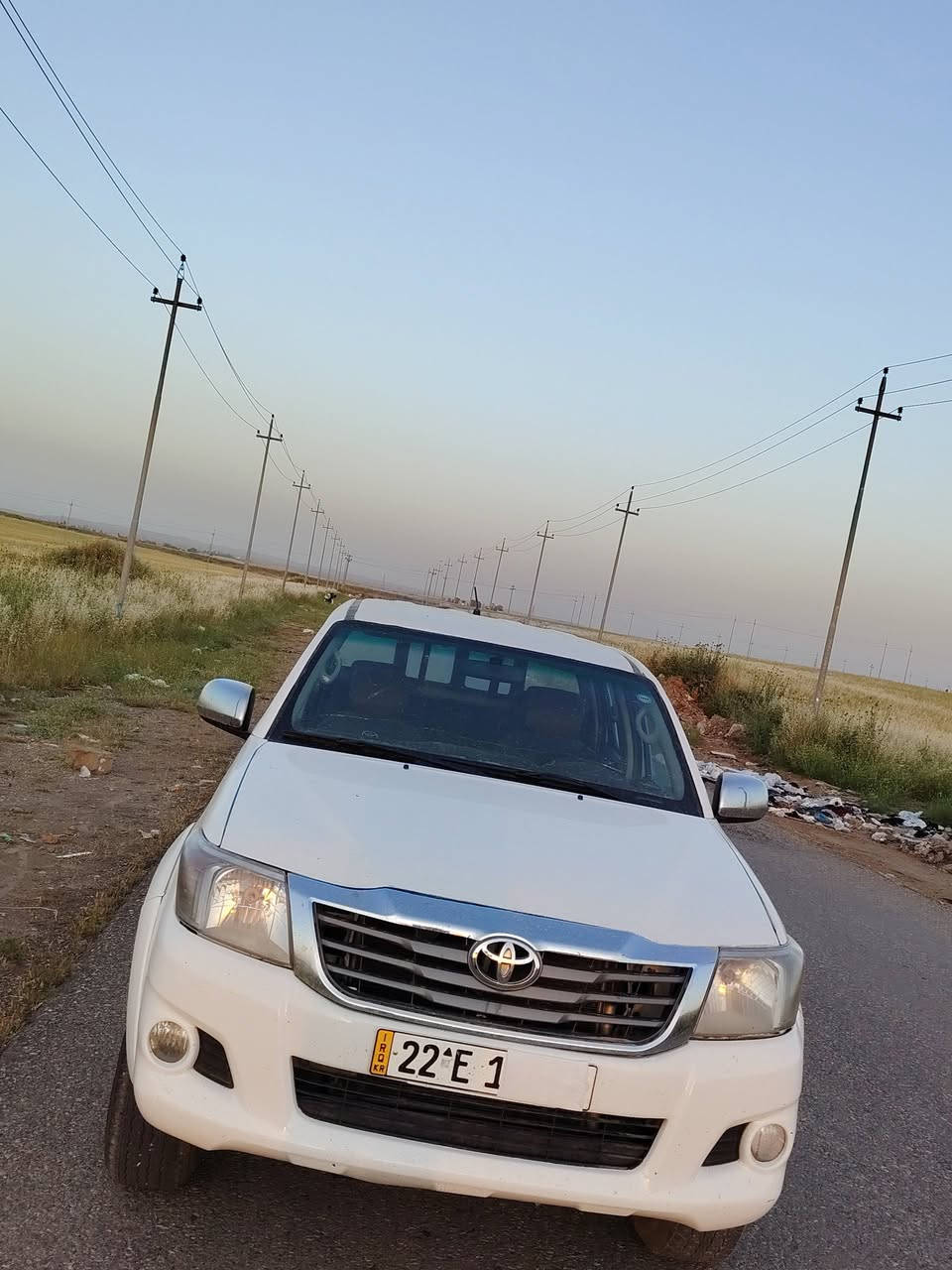 سەلامووعلیک تویۆتا هایلۆکس 2013 گاز 
عیزام سبوغە 
گێر مەکینە شاصی بەشەرت
سنەوی و هەزەی  نوێیە بەناوی خۆمە 
تەقەو ڕەقەی تێدانیە تەبریت بەشەرت 
نرخ 140  مەجال 
شوێن هەولێر ***********
