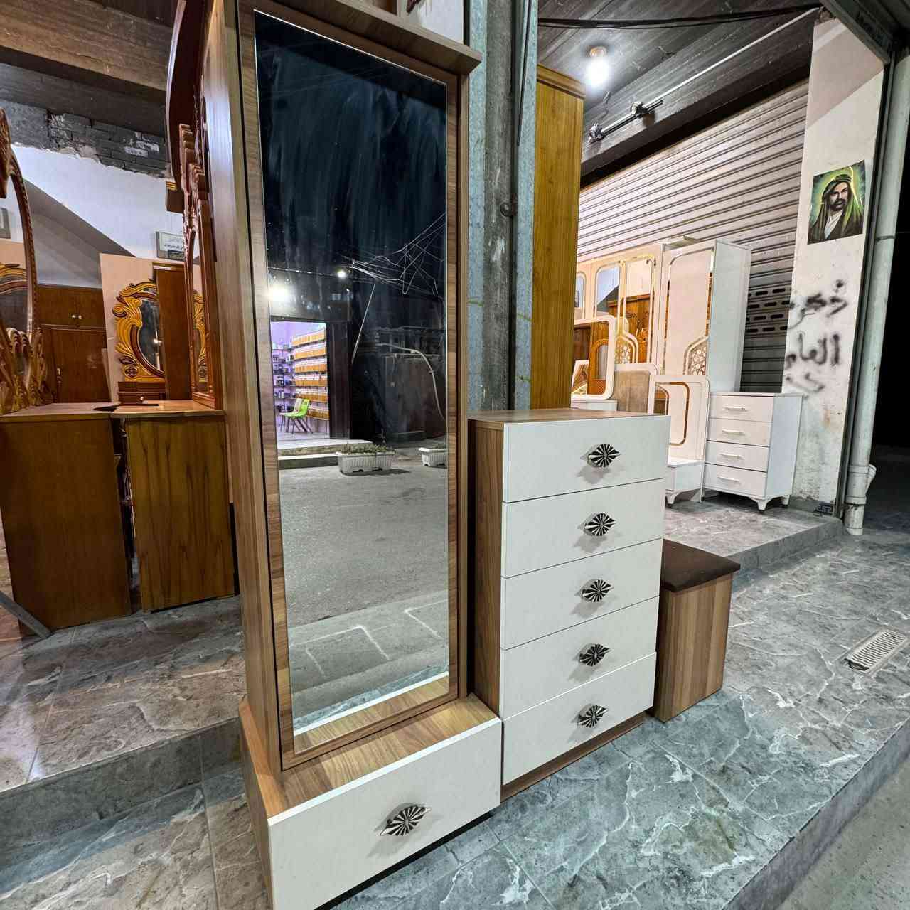 ✨ غرفة تركي  اصلي ماركه  صبغ حراري10 قطع✨
نظام سلايت برغي  چوي حديد 
 ضهر بلوك
✨ نظافة 90 /💯
 السعر  /950

🚚 شد ونقل مجاني داخل بغداد
📦 توصيل للمحافظات بأسعار رمزية


**إذا كنت صاحب هذا الإعلان وتريد حذفه لأي سبب، رجاءا أرسل رسالة إلى الدعم الفني**