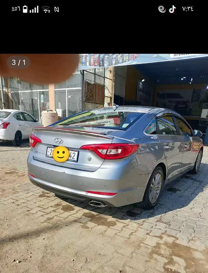 سوناتا موديل 15وارد أمريكي محرك جي تي ار حادث أمريكي جاملغ اليسر  رقم نجف دولي بسمي سنويه نافذه ل30 اسياره بحاله جيده تفاصيل اكثر الاتصال أو وات ساب ***********سعر 112
