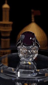 خاتم ياقوت أفريقي طبيعي صياغه يدوي شغل خاص vip فضه عيار 950 السعر على ...