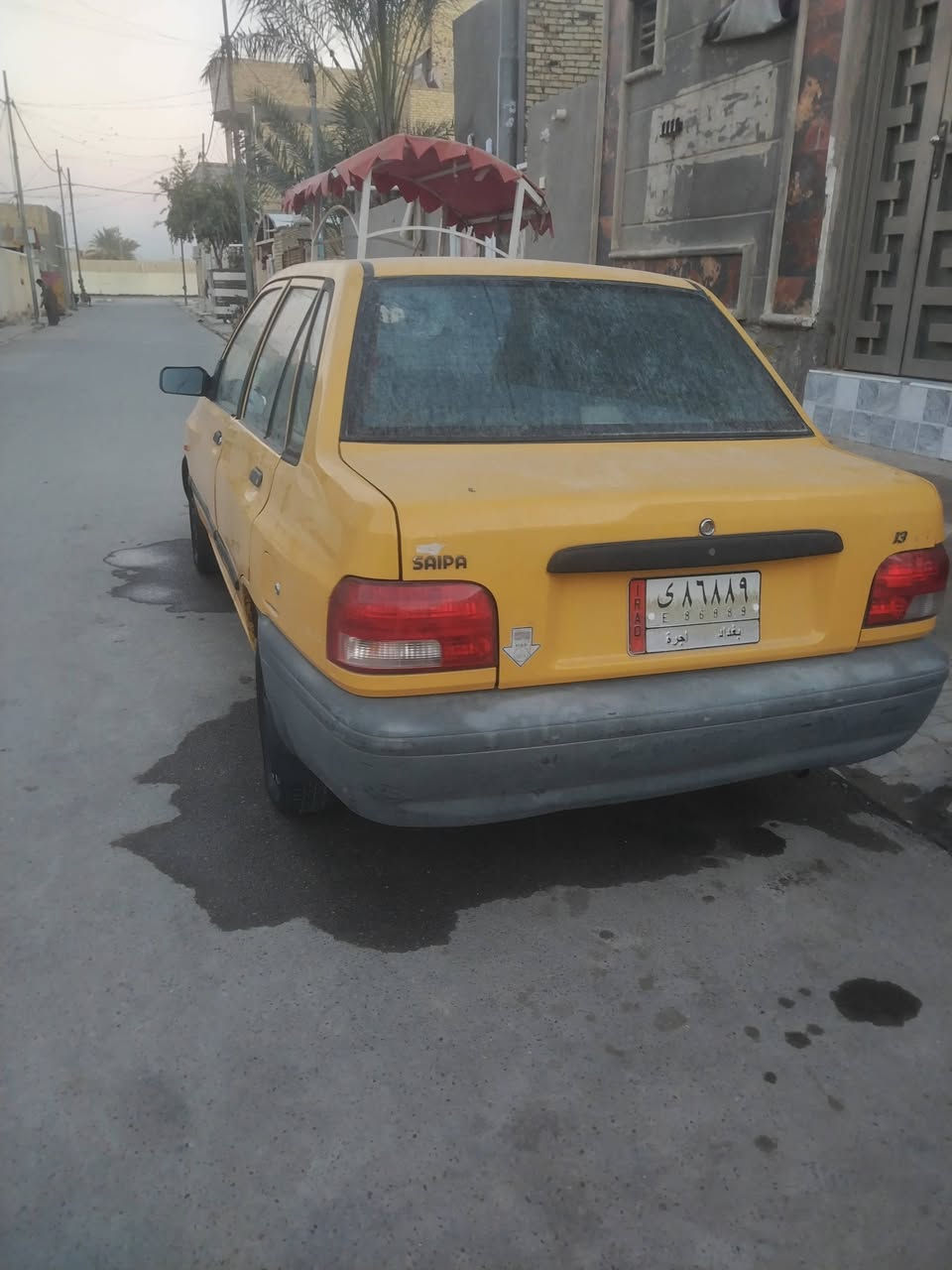 السلام عليكم مديل ١٣ مصفره هيئه غرامات مكينه بيهة بخار جوملغ امامي فقط سيارة جاهزه
سعر ٢٧
***********
