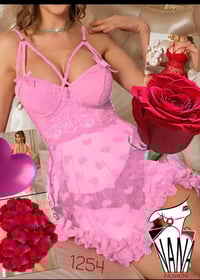 بيبي دول • نقشة قلوب • فري سايز 38-44