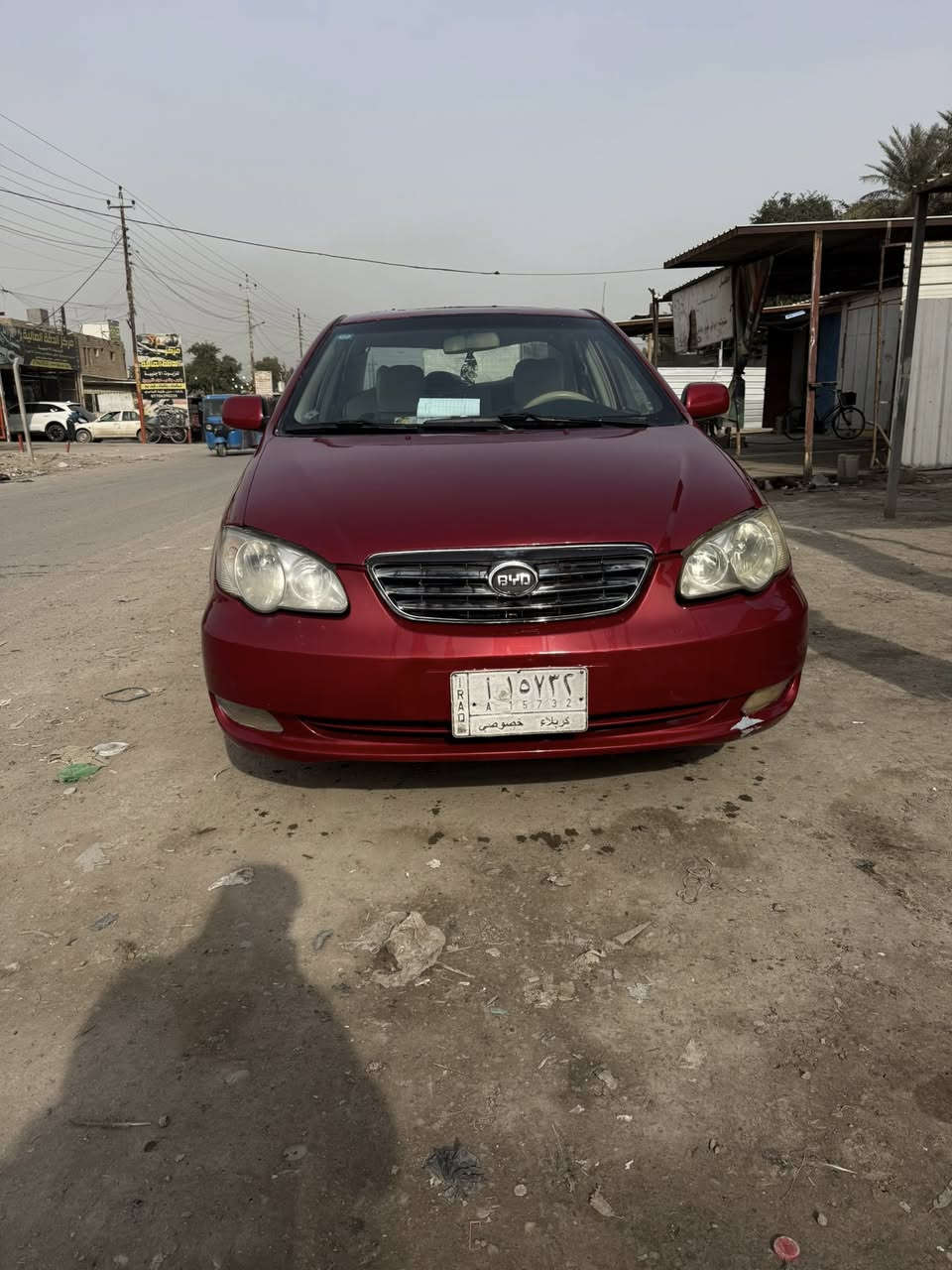 السلام عليكم
BYd f3
 موديل ٢٠١٢ كير اوتو 
مصبوغه عام اثر جراد بدون ضربه
كير ومكينه خير من الله
التبريد بدلت فريز وبخاخ نقصها بس كومبريسر 
الصدر نص عمر نظافته ٦٠ بالميه
تخم تاير ياباني شديته قبل ٣ اشهر 
السنويه لغاية ٢٠٢٨ شهر السابع
السياره ب اسمي رقمها كربلاء مشروع وطني 
السعر ٥٣ وبيها مجال 
مكاني الزعفرانيه ***********
