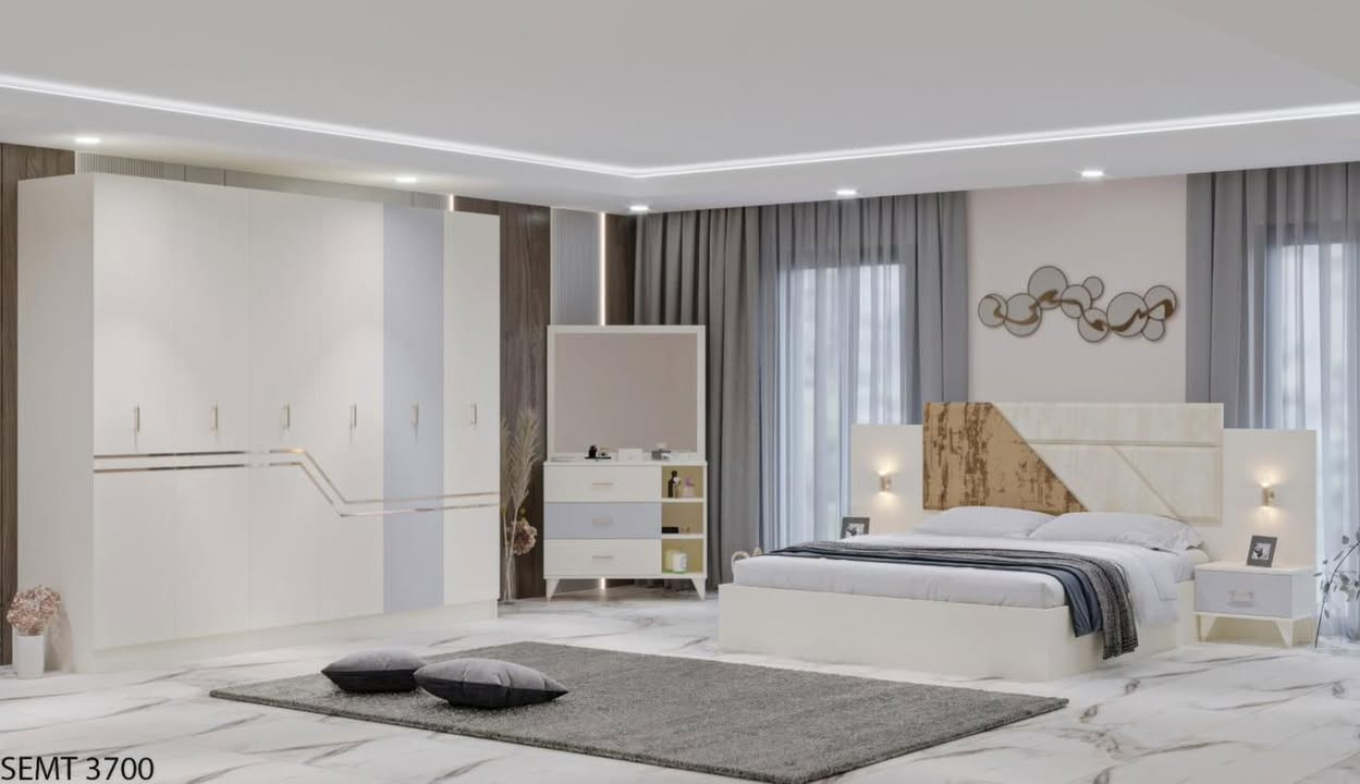 ♦️🔈 *تم وصول*🔈♦️
*موديل*سيمات   نفرين   * 

 
♦️ *5 *قطع ابواب* *نفرين*
♦️ *كنتور   *220  سم صافي عمق 52 سم
♦️ *ميزت تواليت نفس الصوره 80 سم 
♦️ *كومدي عدد 2 اناره 
♦️ *سرير *180*200 سم*  

*السعر مليون الف 
تركي 🇹🇷اصلي  ! 
برغي جوي حديد 💪 
عمق كنتور 52 سم صافي 

توصيل بغداد مجانا 
اطراف ٢٠ الف 
محافظات 75 ال


**إذا كنت صاحب هذا الإعلان وتريد حذفه لأي سبب، رجاءا أرسل رسالة إلى الدعم الفني**