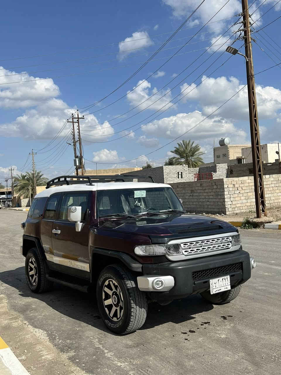 سلام عليكم 
كروزر Fj موديل 2007 محدثه 2020  رقم بغداد مشروع وطني تحويل مباشر 
محرك 6 سلندر بلادي كير اوتماتيك فور ويل صدر امامي خلفي جديد تدفئه تبريد. كهربائيات منضومه زنون بچم كامل ليد  شاشه ويل 18 
صبغ جماليه شرط بدون حادث سياره جديده وأحلى من الصور 
تراي وين مايعجبك. السعر مناسب جداً  135.(مراوس حسب القناعه ) 
مكاني سامراء 
***********
