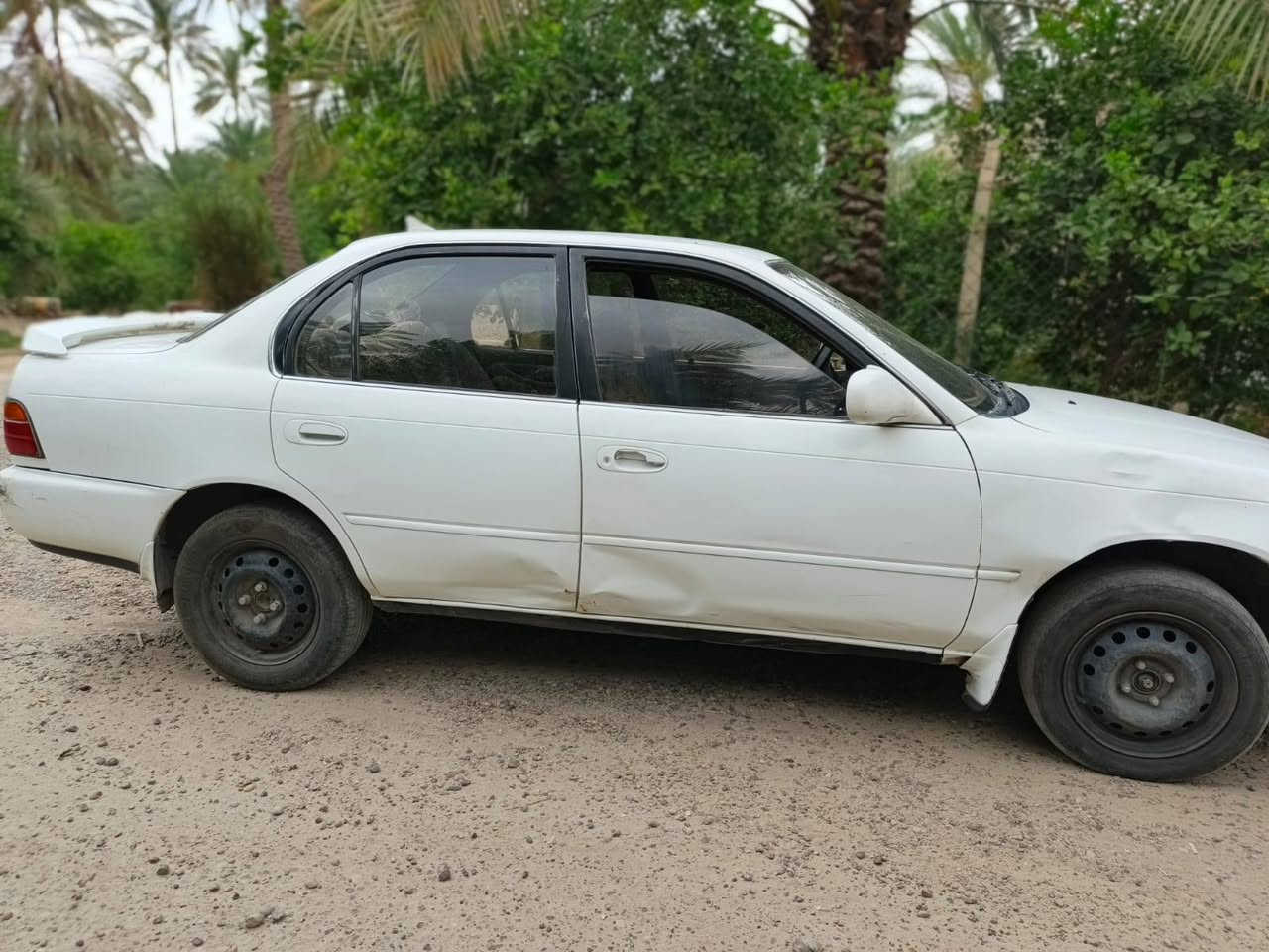 كورلا ٩٣ رقم أنبار ألماني مشروع وطني بأسمي
حداديه جديد محرك حاويه ١٨٠٠ قبل كم شهر اخذته بي شويه تنقيص 
كير جديد التبريد كان شغال بس تبديل كمبريسر 
بيها طخطخات بالباب والجامرلغ الايمن اثر حادث ماطور يحتالها بارد
السعر ٤٦ وبيها مجال بسيط ***********
