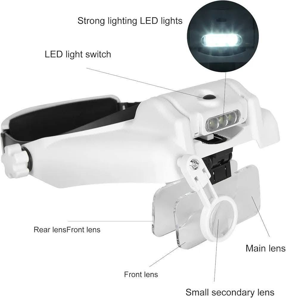 🔍 عدسة تكبير رأس مع إضاءة LED 🔍
✅ المواصفات:
بيها 3 ليدات LED إضاءة قوية
عدسات تكبير متعددة (1× – 1.5× – 2× – 2.5× – 3.5×)
تلبس عالرأس ومريحة وتخليك تشتغل وإيديك فاضية
الحزام قابل للتعديل ويناسب الكل
مناسبة للصيانة الموبايلات، الإلكترونيات، الخياطة المجوهرات وغيرها
💰 السعر: 25 ألف دينار فقط
📦 موجود توصيل لكل العراق 🇮🇶 كركوك, العراق


**إذا كنت صاحب هذا الإعلان وتريد حذفه لأي سبب، رجاءا أرسل رسالة إلى الدعم الفني**