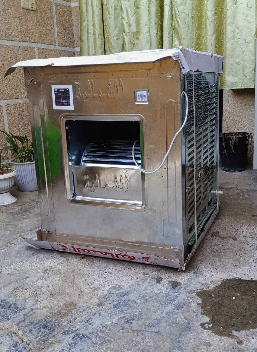 مبردة جديدة للبيع... 
حجم.. 2500
ماطور نحاس اصلي 
دبل كنديسر عالي تحكم سرعتين.. 
السعر ب 175 الف 
بعقوبة.. 
متوفر توصيل
للاستفسار مراسلة الصفحة


**إذا كنت صاحب هذا الإعلان وتريد حذفه لأي سبب، رجاءا أرسل رسالة إلى الدعم الفني**