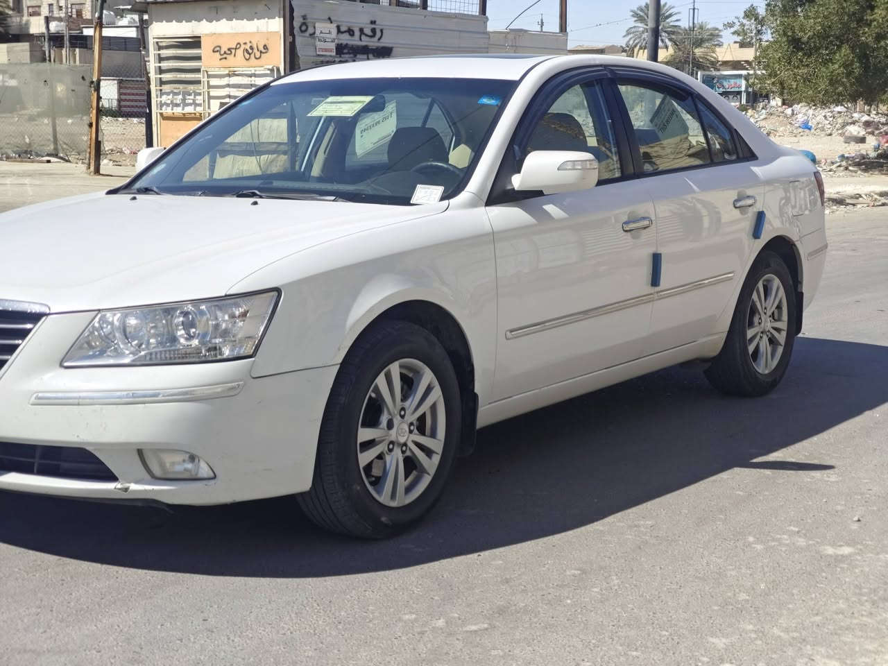 السلام عليكم سوناتا 2010 وارد خليجي محرك 2400 
ماشيه 161 الف كم / رقم بغداد دولي باسمي تحويل مباشر
السيارة فتحه سلايت فول مواصفات 
 مكفوله من الصبغ والتبديل بغض النظر عن الدعاميات 
والسونار منشور مع فيديو توضيحي وللامانه بيه رصعات
بسيطه ابو السونار كاتبهن حالوب واصلا مامبينات بس 
حبيت اذكرهن 
العنوان بغداد حي الجهاد 
للاستفسار / ***********
