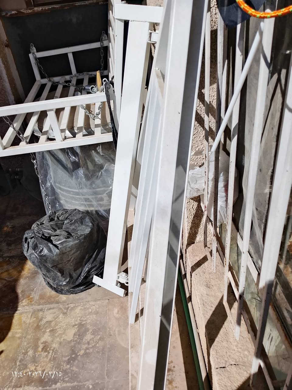 سلام عليكم مرجوحه نفرين جديده مستخدمه شهر واحد فقط حديد ثقيل شغل مرتب مكاني بغداد الري ***********
