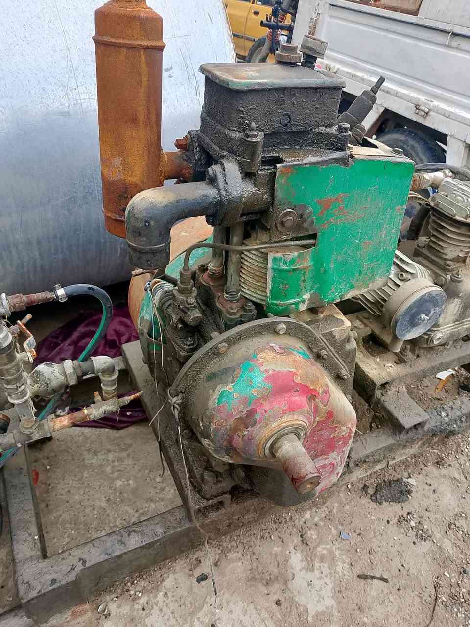 مولد هندي 12 حصان تجفيت جديد ع ايدي امانت الله ورسوله حته بنكه وكشر جديد مولد +تاروسه +شاصي *********** ديالى بعقوبه
