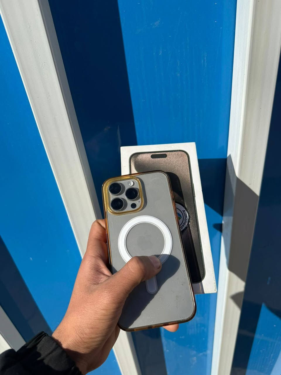 ايفون 15 برو ماكس
جهاز جديد ماستر كفاله عامه حتى من الشخص 
بطاريه 86
ذاكره 256
مكاني نجف 
***********
