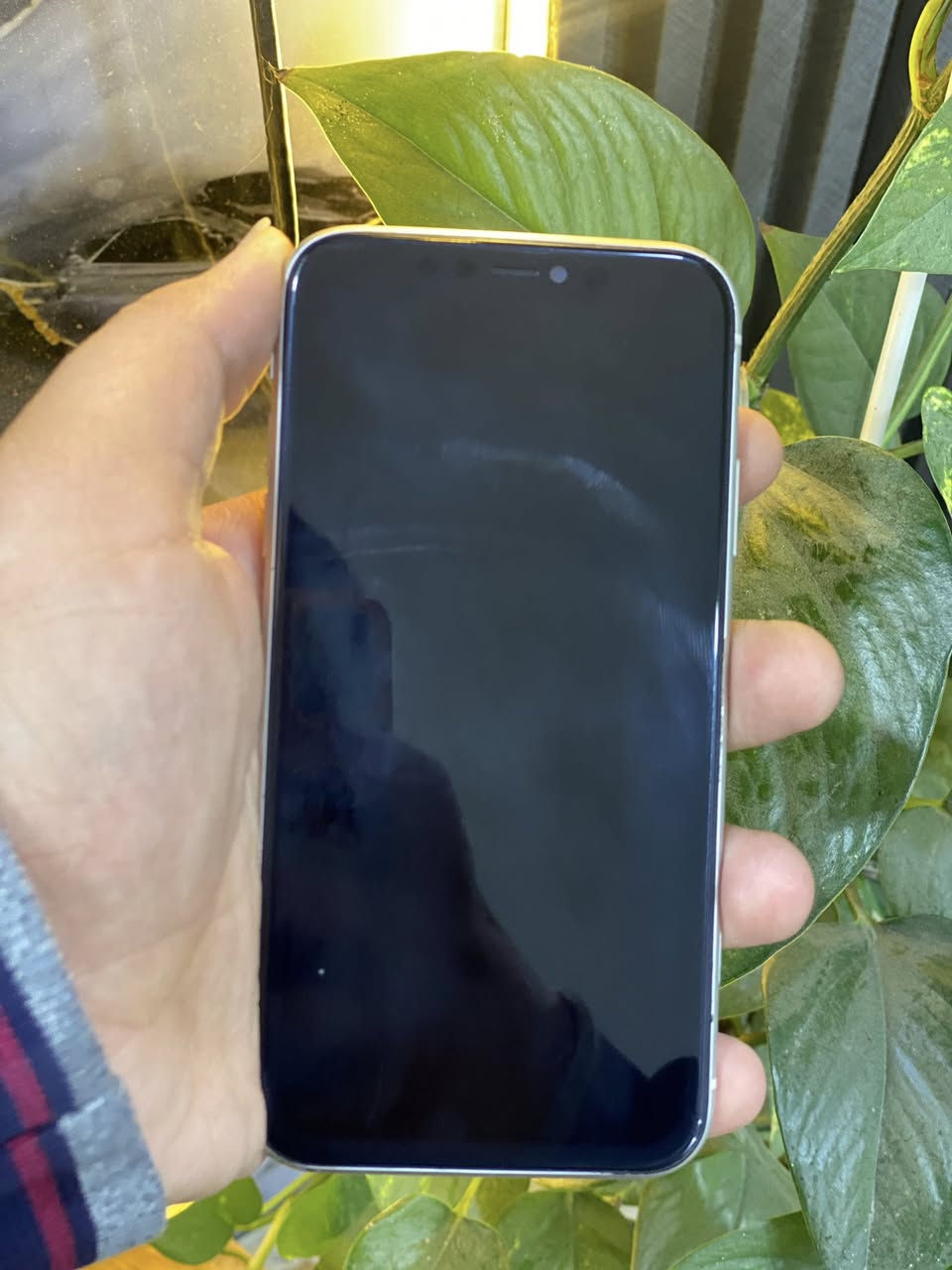 سلام عليكم
iPhone 11
ذاكره 128
بطاريه 79
مبدل شاشه فقط 
فيس إيدي ينراد برمجة 
دبل سيم 
جهاز نضيف كدام العين 
استفسار اكثر اتصل 
*********** واتساب
مكاني موصل ايسر
