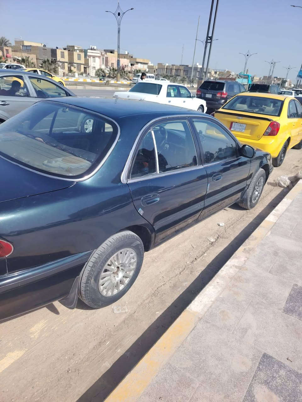 سلام عليكم سوناتا مكفوله من الضربه سيارة حلوه ومرتبه مكاني ناصريه
مشروع وطني وبأسمي سعرها 37 وبيها مجال 

انا مكلف بالنشر رقم صاحبها ***********
