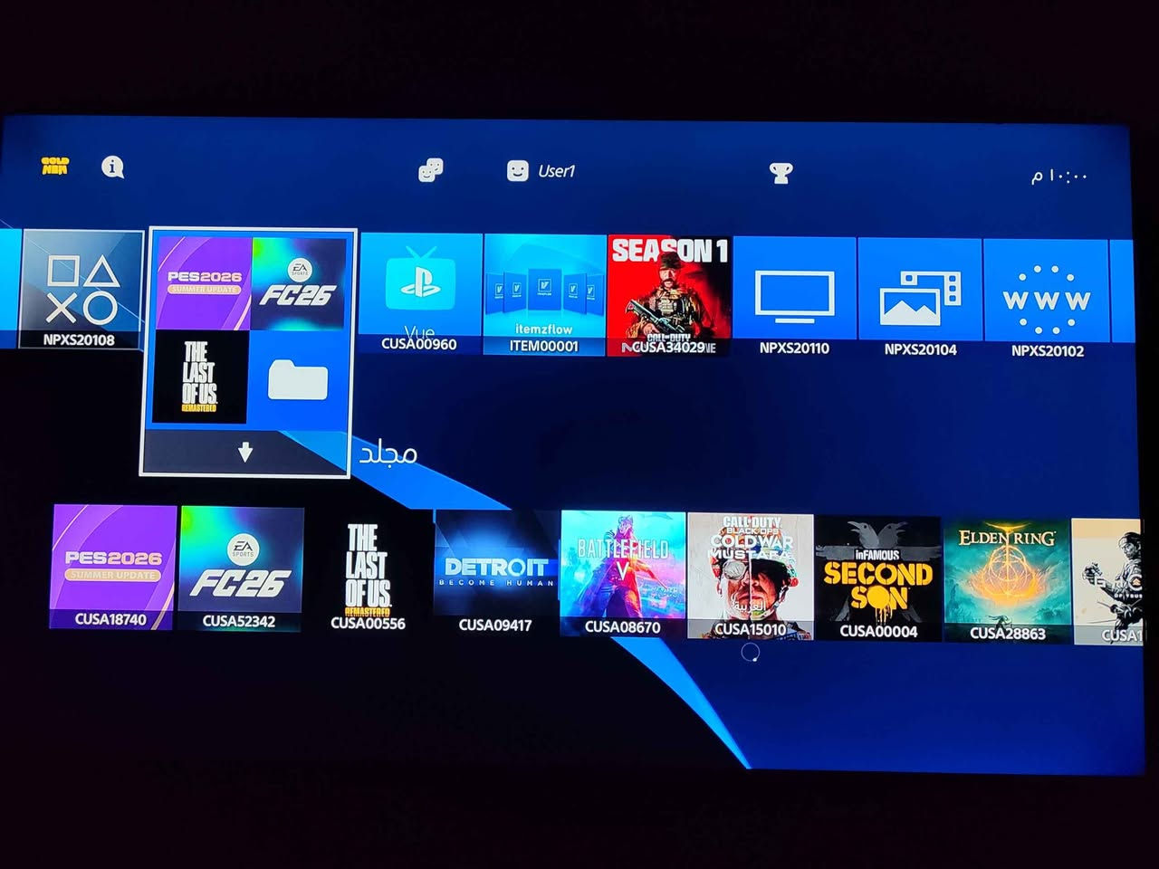 بلي 4 سلم مهكر نظام 11.00 لك ستيكر نظيف واستعمال قليل 
ويا دبل جوستك تجاري و العاب من اختيارك ذاكرة واحد تيرا 
مامفتوح ولا مصلح تهكيرة قرص وبرنامج سريع ومستقر 
سعرة 285 مع توصيل وبي مجال بسيط مكاني الديوانية ديوانية, القادسية


**إذا كنت صاحب هذا الإعلان وتريد حذفه لأي سبب، رجاءا أرسل رسالة إلى الدعم الفني**