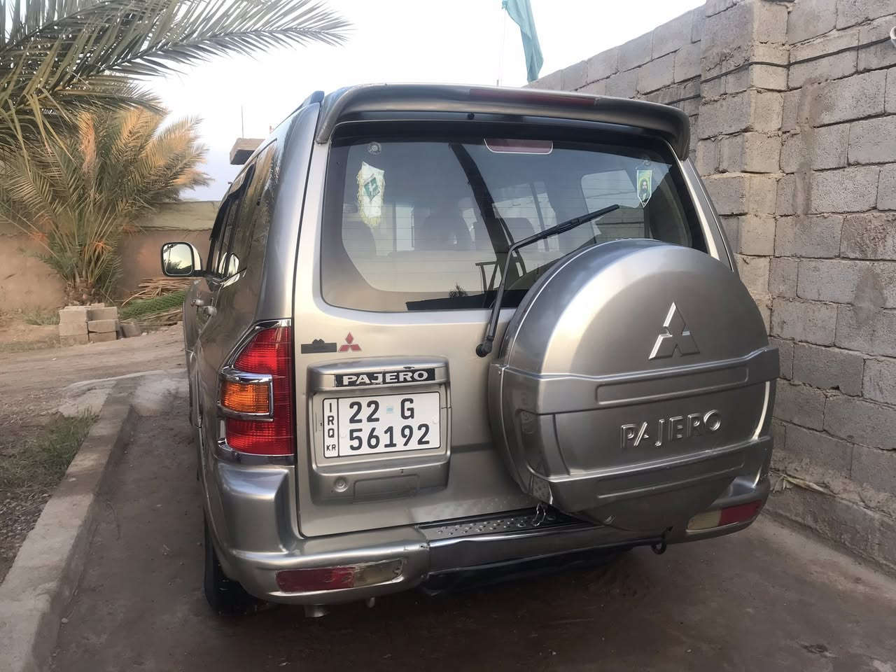 السلام عليكم سياره باجيرو 2002 خليجي بدون صبغ بدون ضرر السياره حلوه وجاهزه  رقم اربيل باسمي مكان السياره بغداد سلمان باك المدائن رقم الهاتف *********** سعر 85
