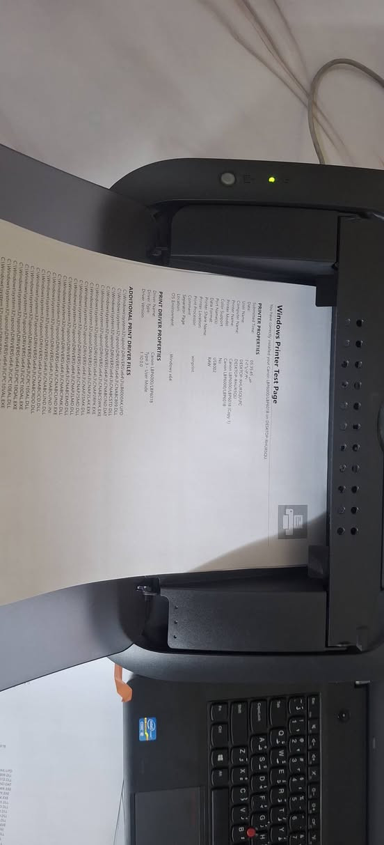 طابعه كانون LBP6000  ليزري
استنساخ عادي فقط سرعه 18 نسخه بالدقيقه سعر الكاترج 7000 الف ينطيك اكثر من 2000 نسخه 
طابعه كامله جاهزه فقط ع حاسبه وتنربط ع موبايل عن طريق توصاله الطابعه مع كيبل بور وusp وكاترج
سعر 90 الف مع توصيل مكاني بغداد تفاصيل راسلني خاص


**إذا كنت صاحب هذا الإعلان وتريد حذفه لأي سبب، رجاءا أرسل رسالة إلى الدعم الفني**