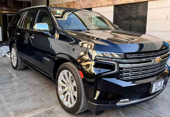 تاهو 2023 بريمير فول مواصفات (خـليـجـي)
‏‎ لون اسود وكالة المنصور بعدها بالضمان ماشيه 34 الف كيلو
مغلفه PPF بالكامل مكفوله من كلشي بيها فقط رصعتين بالجاملغ الخلفي

💎 ســعــر ✅ ::  الــرد تلقائي 📮

مواصفات:
‏‎داتا شو 
‏‎رادار جانبي Blind Spot
‏‎رادار امامي مانع تصادم 
‏‎رادار خلفي مانع تصادم
‏‎خمس كامرات 
‏‎كشنات تبريد تدفئه خزن وكهرباء 
‏‎كشن رجاج تحذير 
‏‎جنطه كهرباء 
‏‎شاشات خلفيه 
‏‎ستيرن كهرباء 
‏‎بانوراما
‏‎كيجات شاشة الكتروني 
‏‎دوسات كهرباء  
‏‎فور ويل 
‏‎جكات
‏‎شاحن واير ليس
ثلاجه
رقم بغداد جديد
‏‎محرك ٨ سلندر ٥٣٠٠
‏‎كير ١٠ نمر 
‏‎مكفوله بشرط الفحص حتى الدعاميات
‏‎بدون تبديل بدون صبغ بدون رمل  
‏‎مكان السياره بغداد شارع فلسطين

رقم الهاتف للتواصل  ***********
