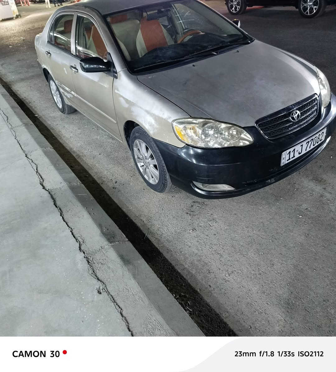 سلام عليكم كورلا نحله 2008 للبيع
سياره وارد أمريكي حادثها جاملغ خلفي موجود بل منشور
مكينه كير تبريد جديد 
صدر جديد مشط ستيرن جديد اذان محرك كير جدد
رقم بغداد نكليزي بسمي سنويه الحد 2031 شرط تحويل
 داخله كله جديد أرضية كشنات بطانه تنته 
جام جوبي كير أوتو  شاشه كامره  أندرويد تخم سماعات 
نقصه طوافه البانزين ومشتريها بصندوق وجامه سايق مرات إله بل أيد ترفع 
تخم تاير جديد ويل كب جديد سبير جديد
بك لايت ومازدات ودعاميات جدد 
إخوان سياره الله يشهد ناوي اصبغها عام بس كام الكير وفلوس صبغ بدلت كير بيهن 
إخوان يحتاج صبغ عام أعيد وأكرر يحتاج صبغ عام 
مكاني بغداد البياع سعرها 65 وبيها مجال

رقم تلفون *********** بيه وتساب
