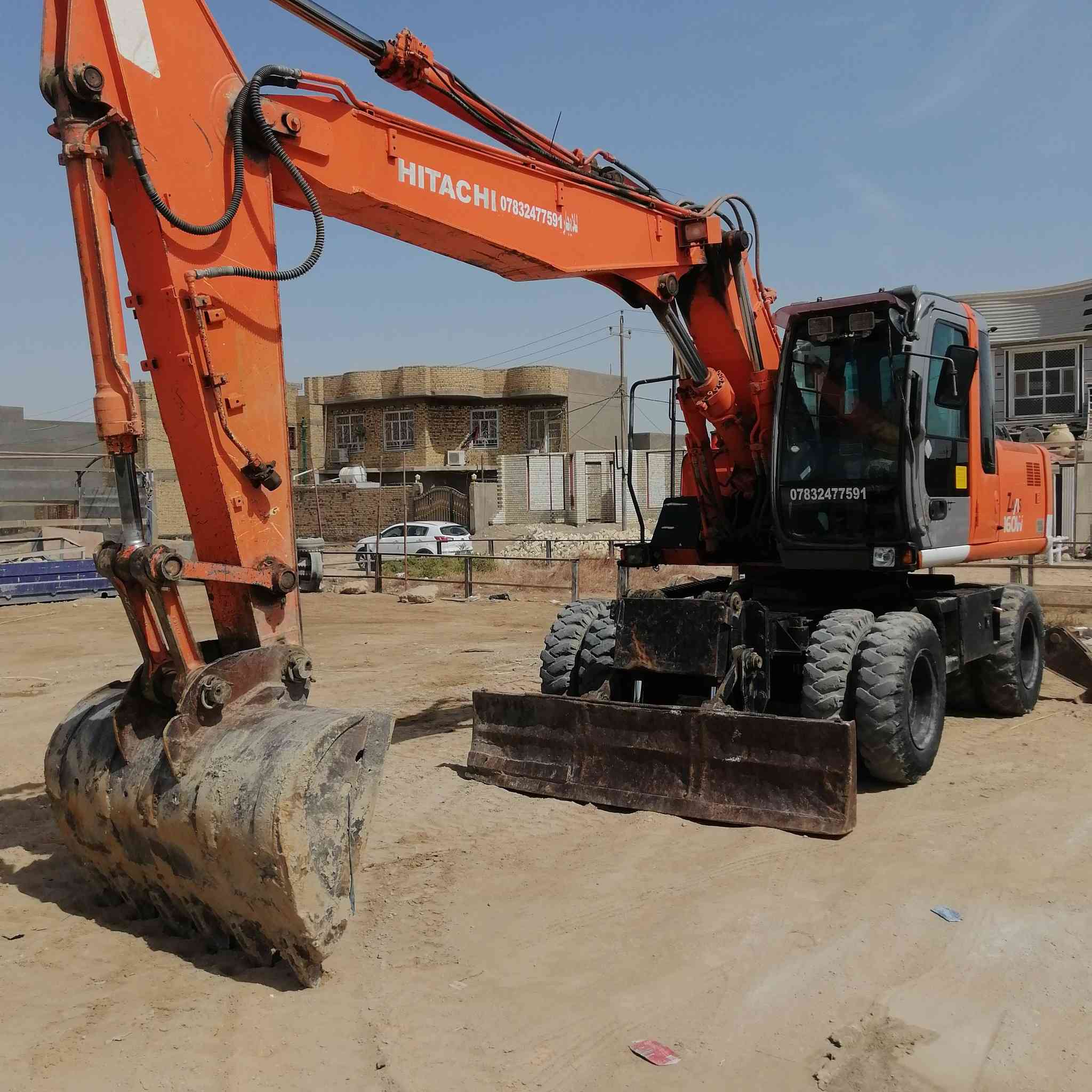 حفارة Z أم التاير للبيع موديل 2003 رقم ناصرية  سنوية بأسمي السعر 3شدات ونص 350ورقة العنوان الديوانية رقم الهاتف ***********
