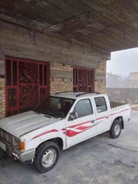 بيكم نيسان موديل 88 سياره بلاديه بدون صبغ  محرك كايم كهربايات جديده تخ...