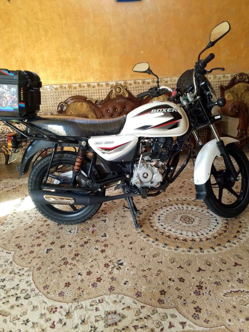 بوكسر موديل 2023 دراجه جديدة مكفوله مرقمه واسط باسمي جاهزة مبيها اي نقص 
للستفسار ***********
