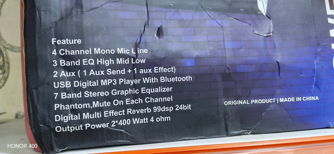 سلام عليكم مكسر صوت مواصفات مكتوبه عل كارتون


**إذا كنت صاحب هذا الإعلان وتريد حذفه لأي سبب، رجاءا أرسل رسالة إلى الدعم الفني**