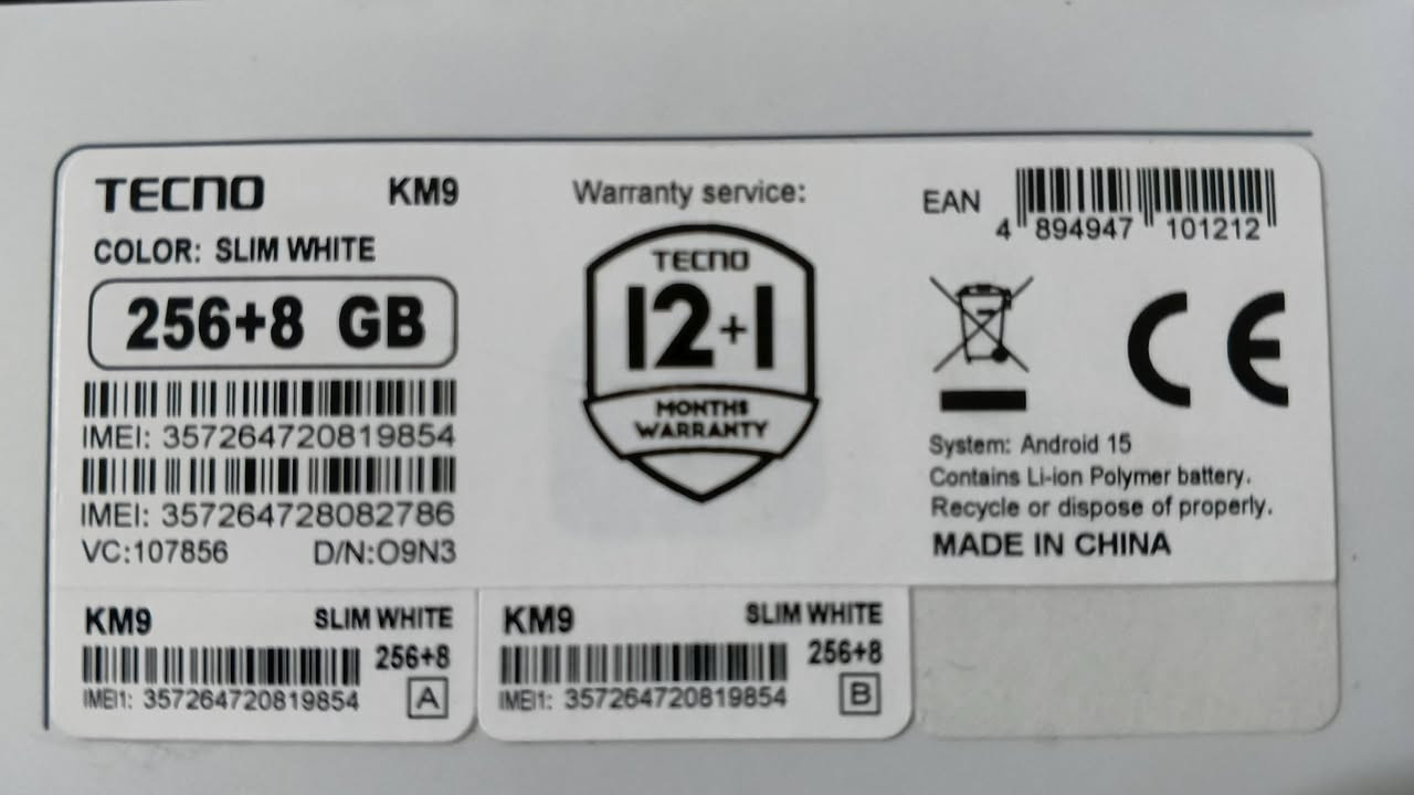 السلام عليكم
جهاز تكنو كامون سلم 
ذاكره ٢٥٦ رام ١٢ 
للبيع استخدام اسبوع السعر 225
***********
