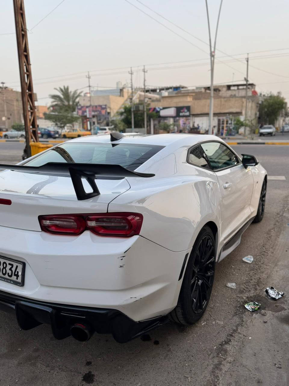 كمارو 19 للبيع
6v 3600
السعر 130 
ماشية 125000

تقرير الفحص كدامكم تحبون تشوفون القطع الي بيها 

السنوية منتهية قبل ٨ اشهر
مكان السيارة البصرة

للاستفسار :***********
