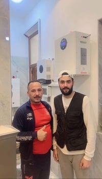 منظومة شمسية ١٠أمبير • بطارية ليثيوم ١٠س • ألواح لونجي ٣٠س