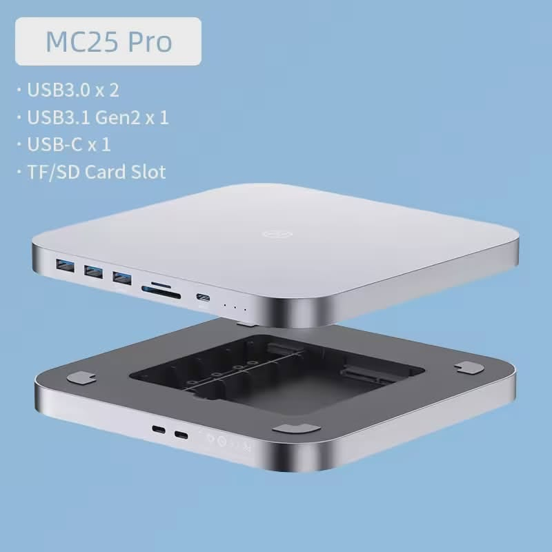 ستاند و هاب للماك ميني ماركة HAGiBiS MC25 pro

قارئ هارد SSD M.2 ✅

قارئ هارد SSD SATA/HHD✅

منفذ USB C بسرعة 10 گيگا بايت بالثانيه ✅ 

منفذ USB 3.2 بسرعة 10 گيگا بايت بالثانيه ✅ 

منفذين USB 3.2 بسرعه 5 گيگا بايت بالثانيه ✅ 

منفذ 3.0 USB ✅

منفذ رام صغير SD CARD ✅

منفذ رام كبير TF CARD ✅

السعر 60 الف فقط ✅🫡

توصيل جميع محافظات العراق 5 الاف فقط 🚙🚗 

للأستفسار اكثر التواصل واتساب 

***********
