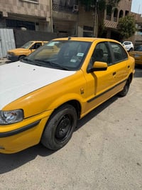 للبيع سياره سمند رقم بغداد صفره موديل ٢٠١٧ سياره بلاديه بيه نواقص بسيط...