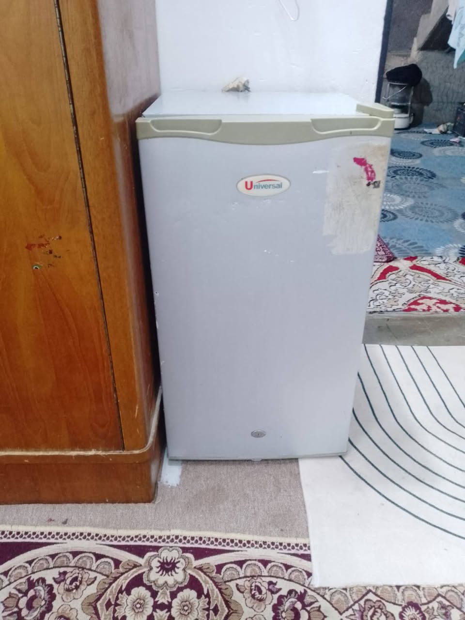 ثلاجة صغيرة نوع Universal
تبريد ممتاز والفريزر يجمد ❄️
حجم مناسب للغرفة أو المكتب
نظيفة وجاهزة للاستخدام
السعر: 75 وبيها مجال 
الموقع: النجف
للتواصل خاص

مكنسة كهربائية نوع Power 2000
بحالة جيدة وتشتغل مضبوط 👍
سحب قوي وحاويتها نظيفة
مناسبة للبيت اليومي
السعر: 40,000 دينار وبيها مجال
الموقع: النجف
للتواصل خاص 📩


**إذا كنت صاحب هذا الإعلان وتريد حذفه لأي سبب، رجاءا أرسل رسالة إلى الدعم الفني**