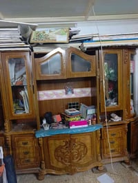 مكتبه خشب تركي • تاج مزخرف • مقسومه