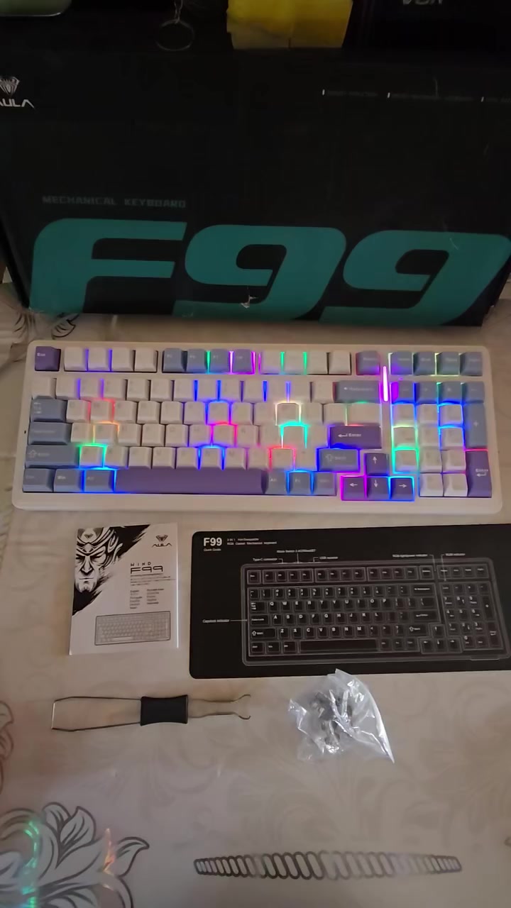 سلام عليكم ورحمة الله وبركاته 
من رخصة الادمن متوفر كي بورد f99 بهل جمال جديد غير مستخدم للمهتم حط سعر وبل العافية يم اعلة سعر ابيع يوجد توصيل


**إذا كنت صاحب هذا الإعلان وتريد حذفه لأي سبب، رجاءا أرسل رسالة إلى الدعم الفني**