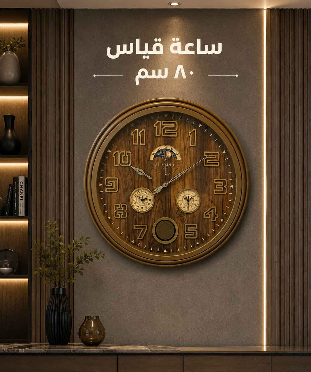 🕒 أضف لمسة من الأناقة إلى منزلك مع أحدث تشكيلات الساعات الجدارية 🕒

تشكيلة مميزة من الساعات الجدارية العصرية والكلاسيكية بمختلف الأشكال والأحجام والألوان، لتمنح منزلك أو مكتبك لمسة من الجمال والرقي.

🕒 ساعات جدارية – مودرن – كلاسيك – ديكورية

✔️ خامات فاخرة وجودة عالية
✔️ تصاميم أنيقة تناسب جميع الأذواق
✔️ أسعار تنافسية
✔️ لمسات فاخرة تنسجم مع مختلف أنماط الديكور

📍 زوروا معرضنا واكتشفوا أروع التصاميم التي تضفي الأناقة والفخامة على كل زاوية في منزلكم.

🚚 نوصل الفخامة إليكم أينما كنتم.

🏷️ معرض كرستال للإنارة والتحفيات

📍 صلاح الدين – قضاء الدور – الفلكة


**إذا كنت صاحب هذا الإعلان وتريد حذفه لأي سبب، رجاءا أرسل رسالة إلى الدعم الفني**