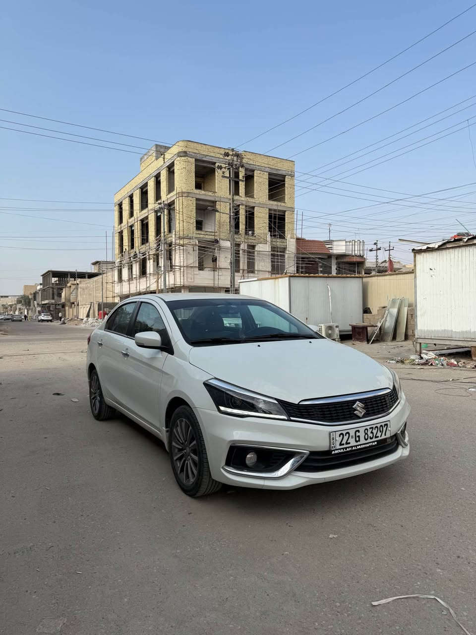 سوزوكي سياز موديل 2023 رقم اربيل بـ أسم شركة وكالة بـ اسمي فول مواصفات عده الفتحة ماشبة 25 الف صار بيهة حادث ع اثره صار بارد بالجاملغ والبنيد جهة السائق صور الحادث مرفقة سيارة كلش نظيفة واعتمادية محرك 1500 گير AT اربع نمر مو cvt 
السعر المطلوب 140 ورقة قابل للتفاوض  للتواصل عبر الواتس اب *********** البصرة, العراق
