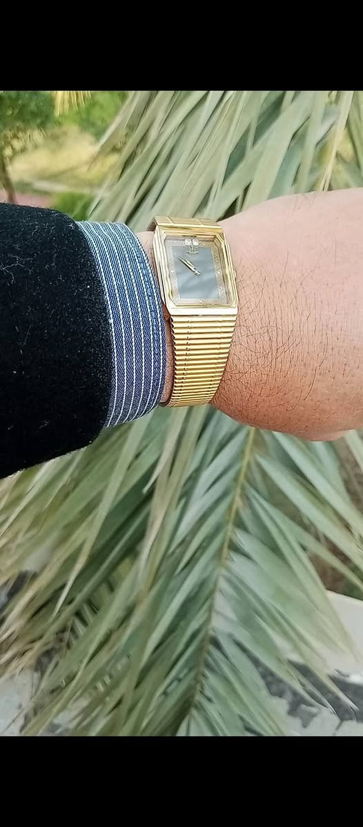 سيكو تانك 
كوارتز انتاج 1985
ابعاد 25×30 ملم كلاسيك رسمي 
نظافة ممتازة جدا
فقط ملاحظة جدا صغيرة بالزجاج(خط صغير غير واضح )
مينا مميز لونين مع أطار مزخرف ذهبي
شعار تاجي مع كريستال عند الساعة 12
الساعة بلادية بالكامل
السعر 90 الف 
@highlight


**إذا كنت صاحب هذا الإعلان وتريد حذفه لأي سبب، رجاءا أرسل رسالة إلى الدعم الفني**