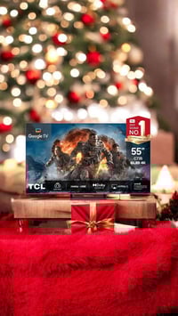 💠. الشاشة TCL. 55  ✅​الدقة: 4K Ultra HD (وضوح فائق الدقة). ✅​التقنيات ...