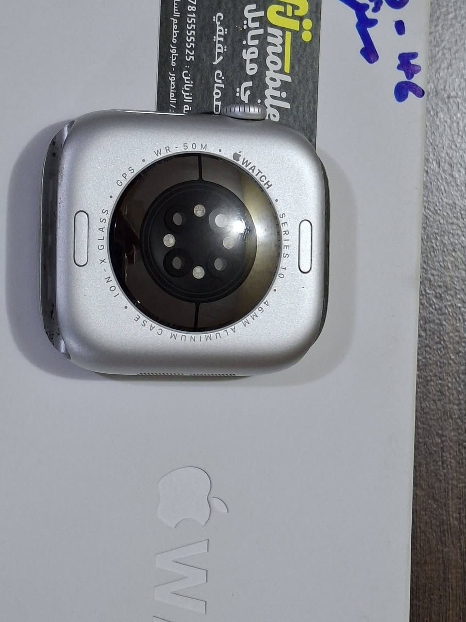 Apple Watch Series 10 46
بطارية 99%
اللون Silver
الربر ازرق
بدون اي خدوش نهائيا
كامل ملحقات
بغداد - شارع فلسطين
السعر 375
***********
