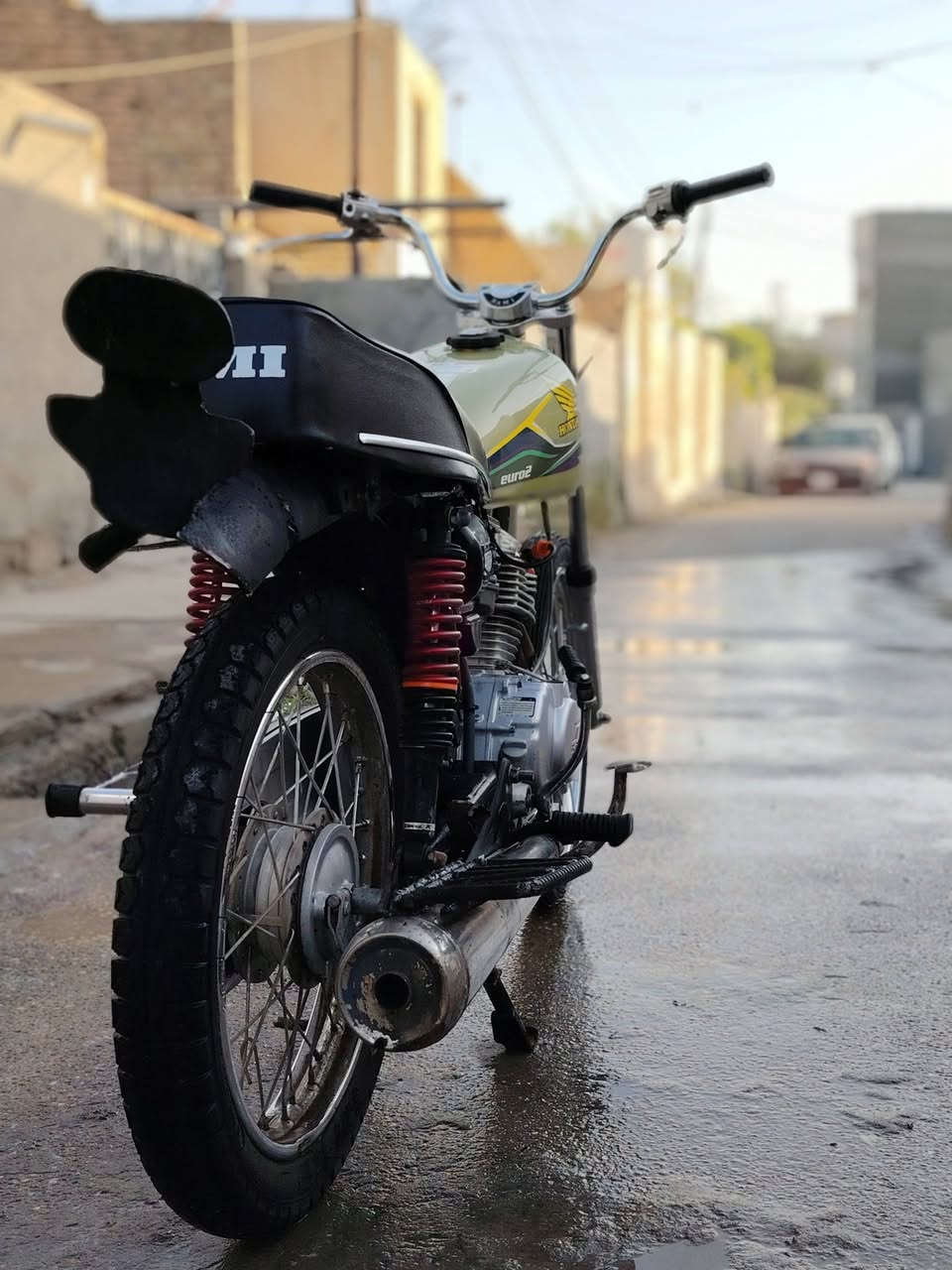 دراجه ٤كير محرك رابيدو حربي دراجه تعمير جديد فول نضافه للاتصال ***********
