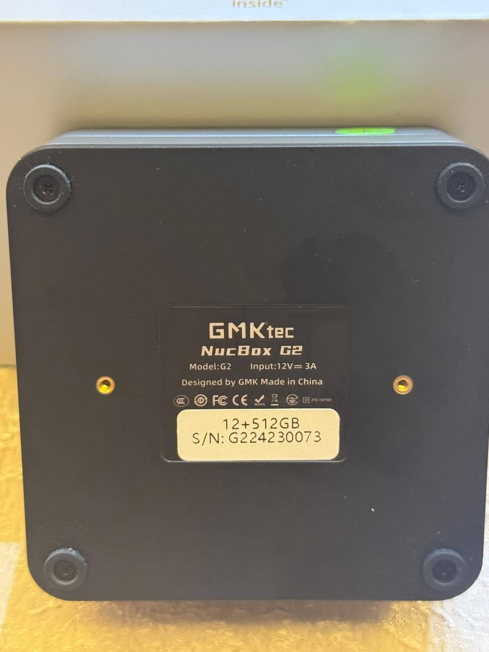 Mini pc جديد مع ملحقاتها متوفر قطعتين بمواصفات ادناه 
معالج N100
رام 12GB
ذاكرة 512GB

سعر القطعة 
160 الف 
توفير توصيل لجميع المحافظات


**إذا كنت صاحب هذا الإعلان وتريد حذفه لأي سبب، رجاءا أرسل رسالة إلى الدعم الفني**