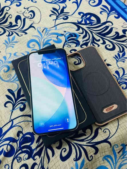 سعره 375 وبي مجال ايفون 12 برو ماكس غراض التلفون فقط كارتون ذاكره 265 مبدل فقط شاشة وبطارية  اصليات  فيس ايدي متوقف الجهاز كله شغال ومابي اي عطل وين ما يعجبك تفحص افحص شراي يتصل *********** عمارة
