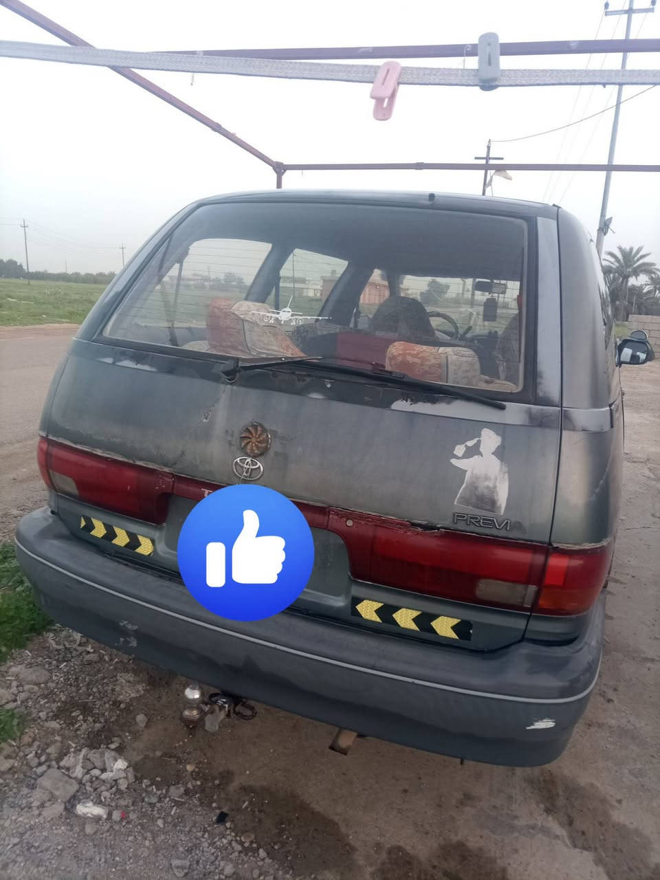 #بيع_مستعجل بسعر مناسب
تيوتا بريفا موديل 90 
مكينه 2400 اربعه سلندر كير اوتو مكينه كيير 
مكفولات
 تخم تاير نضيف 
صدر امامي خلفي نضيف 
كهربائيات كلها شغاله 
رقم بغداد الماني سنويه ضايعه ولوحه من اللوحات ضايعه 
صاحبها ما اندله ابيع كوم حديد مكفوله دوله وعشائر
 السعر 17 ورقه وبيها مجال بسيط
مكاني صلاح الدين 
*********** هـ
