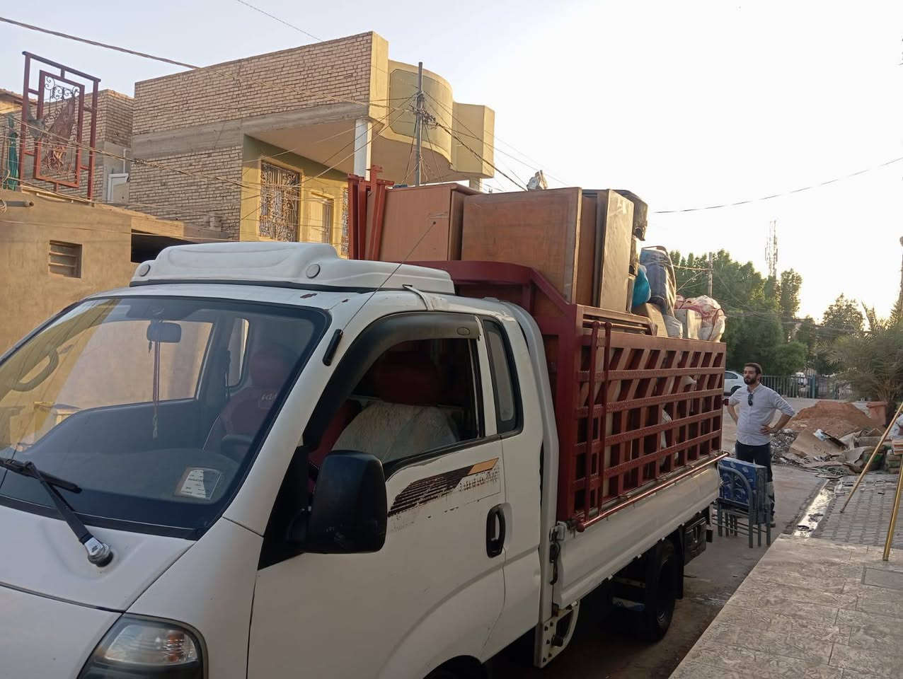 السلام عليكم🙋‍♂️ زبائننا الكرام
(***********) اتصال/ *يوجدلدينا كيا حمل لنقل الأثاث داخل النجف المحافظات🌎🧿
(***********)تصال/ ويانه كلشي سهل باذن الله 
 من نقل الاثاث العام 🌹والتحويلات من بيت💚الى بيت* اخر 🏘️ 💒🏯🏯🏯🏯🏯

 توجد سيارات (كيا بنگو/🚛/)
