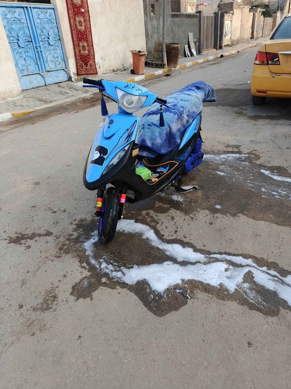 سلام عليكم عاده نشر بسبب وعود الكذبه درجه البيع كفاله عامه بس تزويد خارجي درجه شلعه ومعدل العنوان ميسان الهاتف ‏‪***********‬‏
